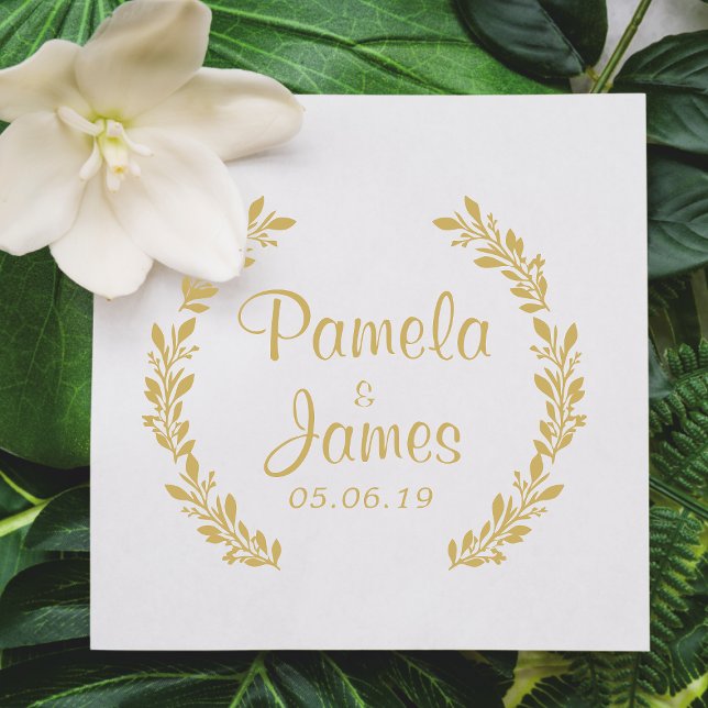 Hochzeitskleidung mit kleinen Blätter Gummistempel (Von Creator hochgeladen)