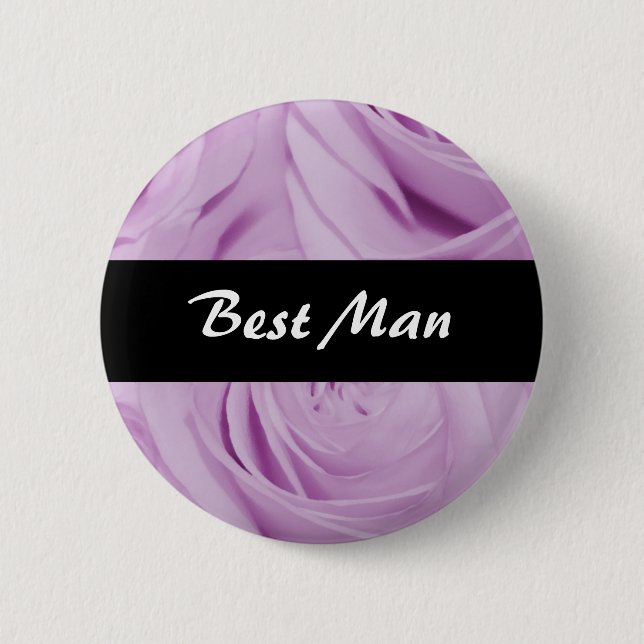 Hochzeitsknöpfe und Abzeichen - individuell anpass Button (Vorderseite)