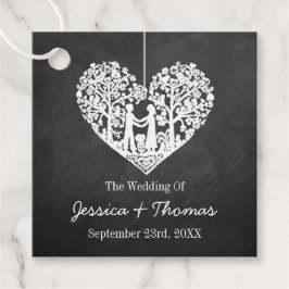 Hochzeitskollektion mit Hangherz Geschenkanhänger