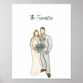 Hochzeitskopie Poster
