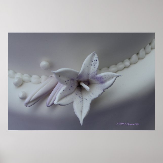 Hochzeitskuchen Poster (Vorne)