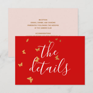 Hochzeitskuchen RSVP Karte