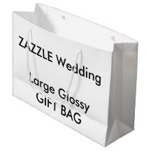 Hochzeitskunde für GLOSSY-Geschenktasche LARGE 12,