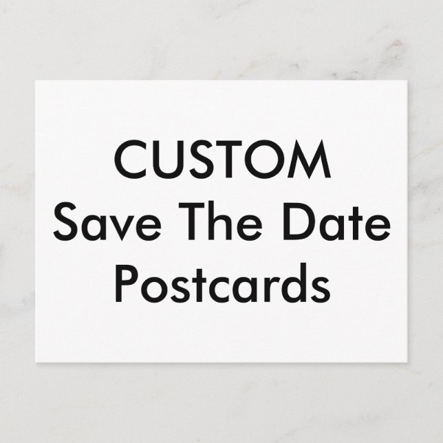 Hochzeitskunde Save the Date Einladungen Postkarte (Vorderseite)