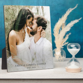 Hochzeitskundige Polyakryline aus pastellfarbenem Fotoplatte