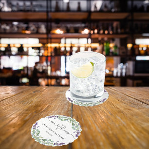 Hochzeitslavender eucalyptus mr mrr herz namen untersetzer