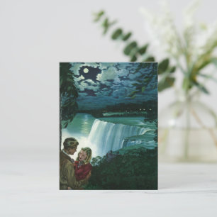 Hochzeitsliebe im Vintage-Stil, Frischvermählte an Ankündigung