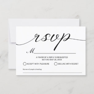 Hochzeitslied-Anfrage-Kassettenband RSVP Karte