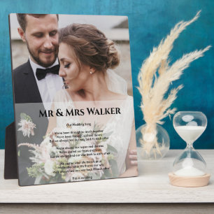 Hochzeitslied Texte Foto Fotoplatte