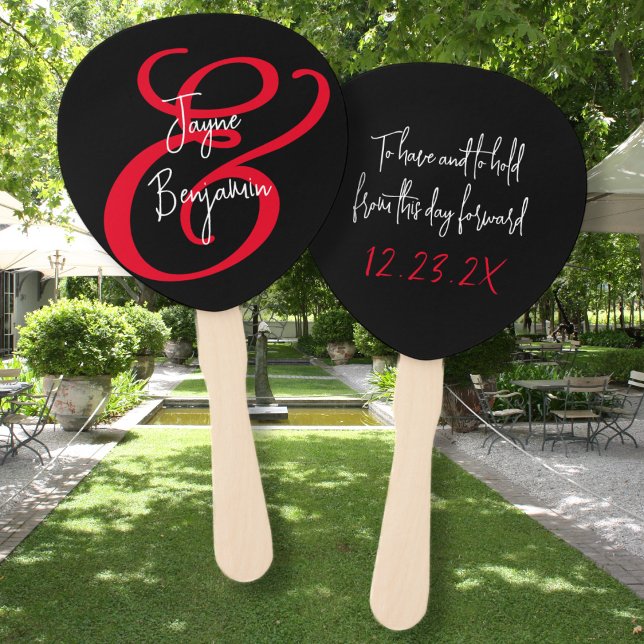 Hochzeitslüfter haben und Sprichwort schwarz halte Fächer (Von Creator hochgeladen)