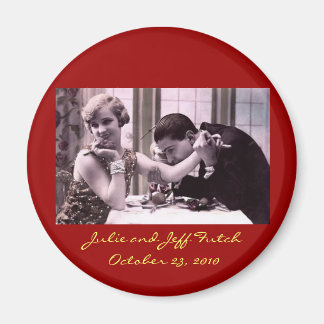 Hochzeitsmagnet für Vintages Foto Magnet