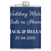 Hochzeitsmatte aus Himmelsblau in den Gastgeschenk