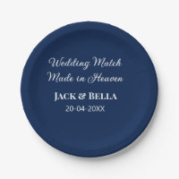 Hochzeitsmatte aus Himmelsblau in den Gastgeschenk