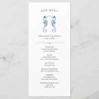 Hochzeitsmenüs Einfache Seepferde