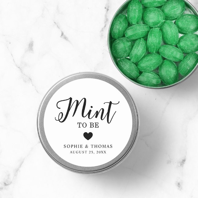 Hochzeitsneigung Runder Aufkleber (Von Creator hochgeladen)