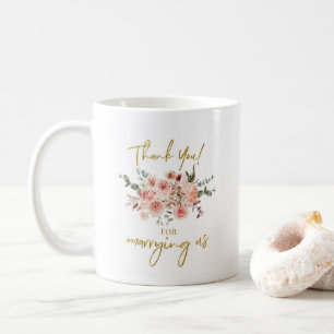 Hochzeitsoffizier - Danke, dass Sie uns geheiratet Kaffeetasse