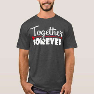 Hochzeitspaar JGA hen Party Flitterwochen Bachelor T-Shirt