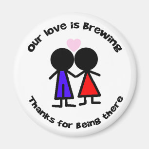 Hochzeitspaar Magnet