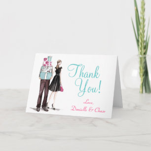 Hochzeitspaare - Danke an Ihre Karten