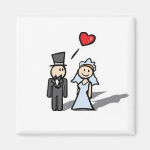Hochzeitspaarmagnet Magnet