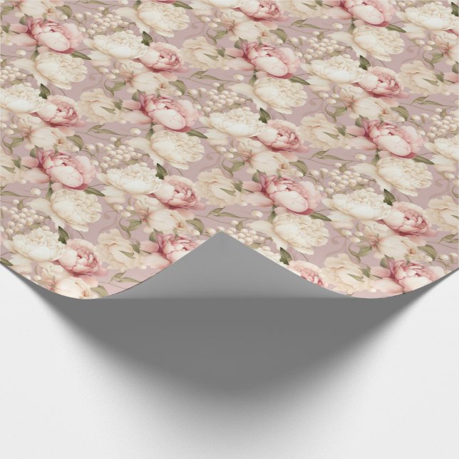Hochzeitspapier Geschenkpapier (Ecke)