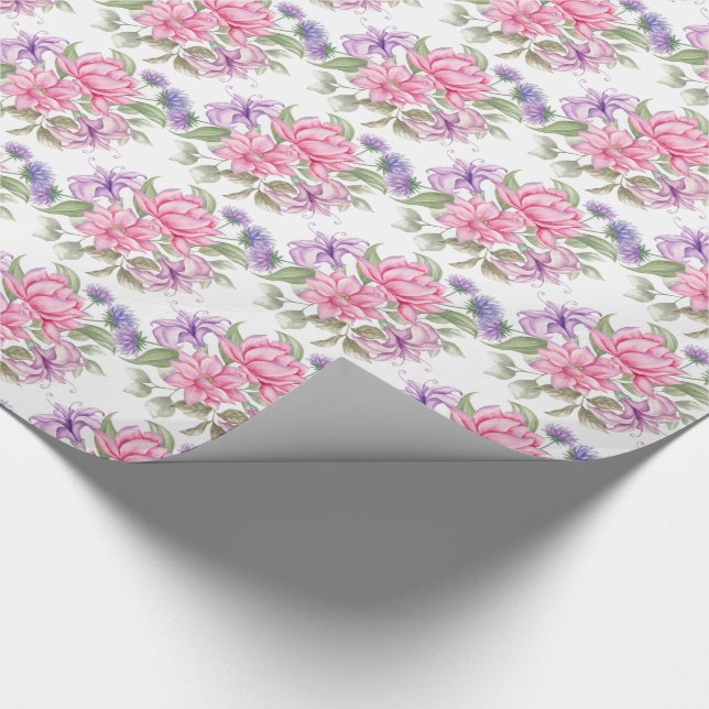 Hochzeitspapier Geschenkpapier (Ecke)