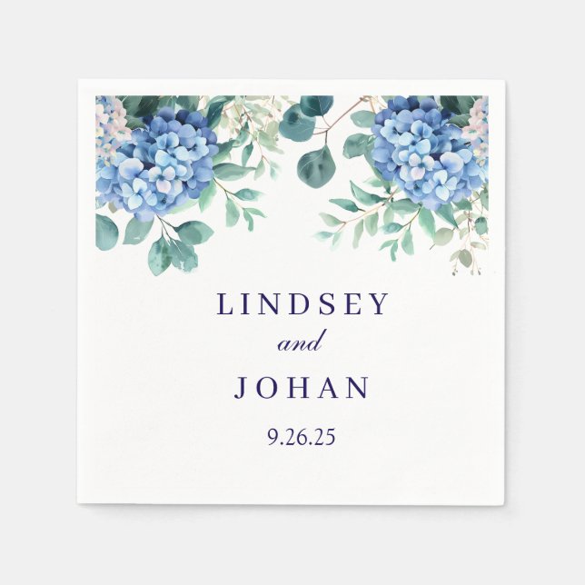 Hochzeitspapier Napkins Serviette (Vorderseite)