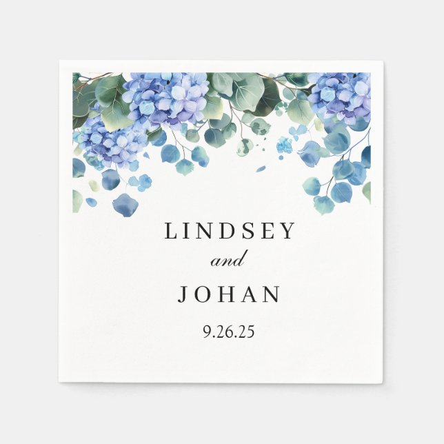 Hochzeitspapier Napkins Serviette (Vorderseite)