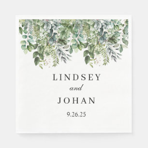 Hochzeitspapier Napkins Serviette
