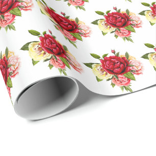 Hochzeitspapier-Rose Geschenkpapier