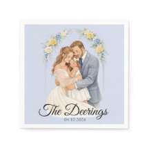 Hochzeitspapier Serviette