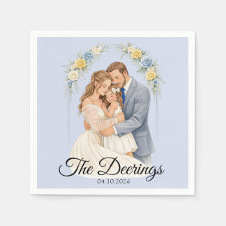 Hochzeitspapier Serviette