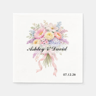 Hochzeitspapier Servietten