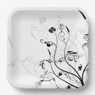 Hochzeitspapier-Teller Pappteller