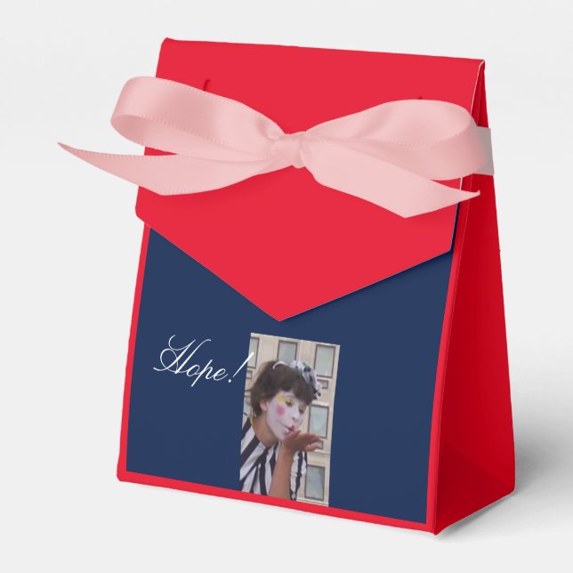 Hochzeitsparty Gefallen Vielen Dank Geschenkschachtel (Vorderseite)