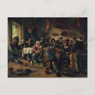 Hochzeitsparty Postkarte