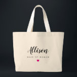 Hochzeitsparty Tote Bag | Bridesmaid, Bachelorette Jumbo Stoffbeutel<br><div class="desc">Tragetaschen für Ihre gesamte Hochzeitsfeier. Füllen Sie mit lustigen Goodies für Ihr Bachelorette oder Hochzeit in Urlaubsort Wochenende. Großartige Bräunungsgeschenke oder Strandtaschen!</div>