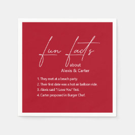 Hochzeitspass - Fakten über Rot Serviette