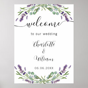 Hochzeitspaziergang Eukalyptus - Empfang Poster