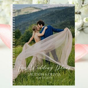 Hochzeitspläne & Benutzerdefiniertes Foto, Braut,  Notizbuch