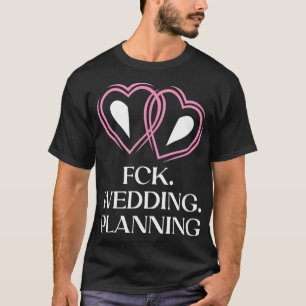 Hochzeitsplanende Verlobung Witziger Verlobter Spa T-Shirt
