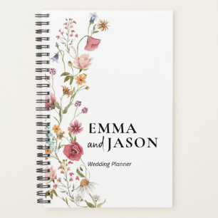Hochzeitsplaner, floraler Elegant Hochzeit Planer