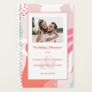 Hochzeitsplaner-Foto Modernes Abstraktes Muster Planer