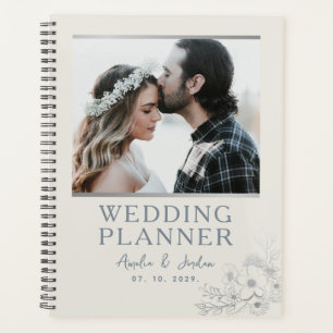 Hochzeitsplaner für wilde Blumen Planer