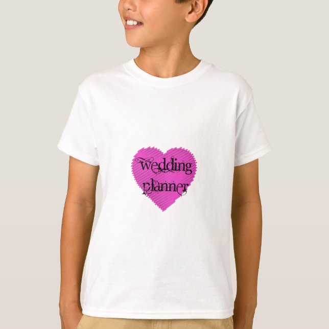 Hochzeitsplaner T-Shirt (Vorderseite)
