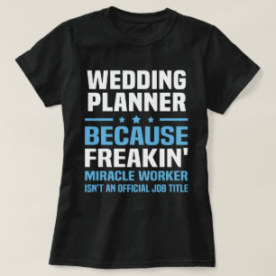 Hochzeitsplaner T-Shirt