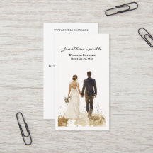 Hochzeitsplaner-Visitenkarte