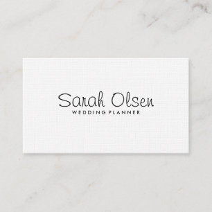 Hochzeitsplaner - Visitenkarten Visitenkarte