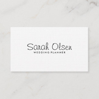 Hochzeitsplaner - Visitenkarten Visitenkarte