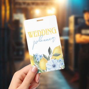 Hochzeitsplanerin Lemon Junggesellinnenabschied od Ausweis